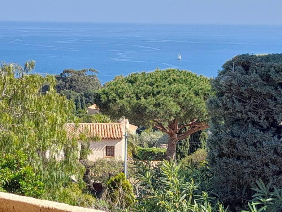 4-Star Private Villa With Heated Pool And Panoramic Sea View At Gulf De Saint Tropez キャバレール・シュル・メール エクステリア 写真