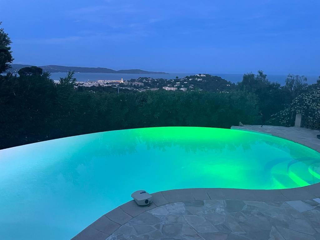 4-Star Private Villa With Heated Pool And Panoramic Sea View At Gulf De Saint Tropez キャバレール・シュル・メール エクステリア 写真