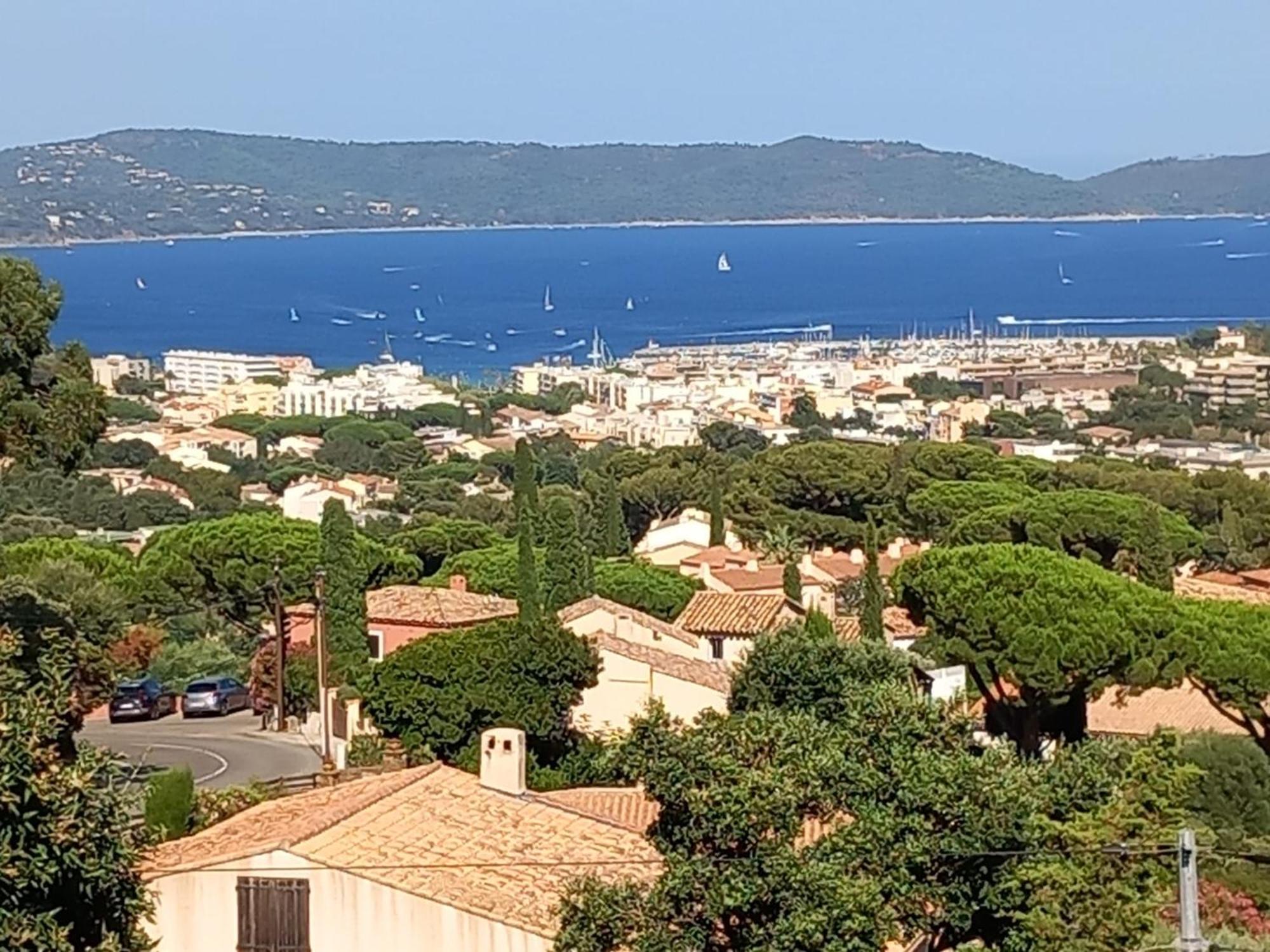 4-Star Private Villa With Heated Pool And Panoramic Sea View At Gulf De Saint Tropez キャバレール・シュル・メール エクステリア 写真
