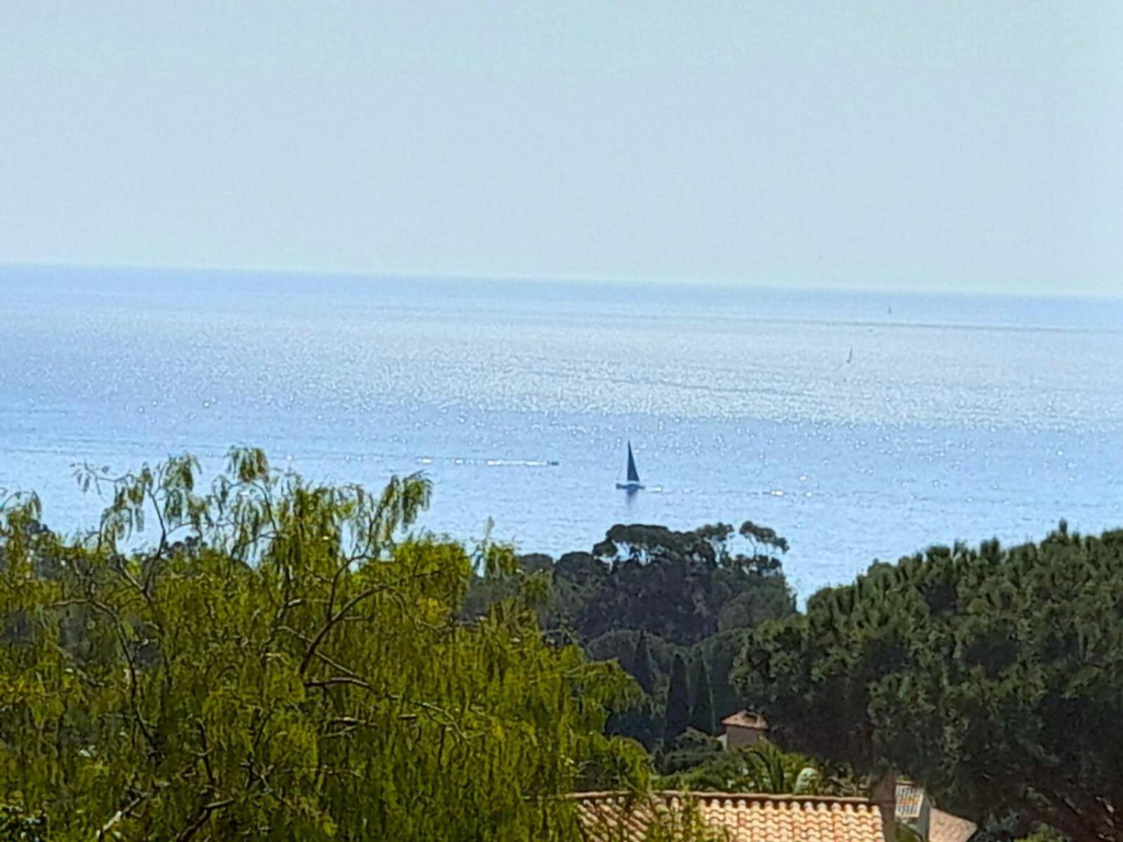 4-Star Private Villa With Heated Pool And Panoramic Sea View At Gulf De Saint Tropez キャバレール・シュル・メール エクステリア 写真